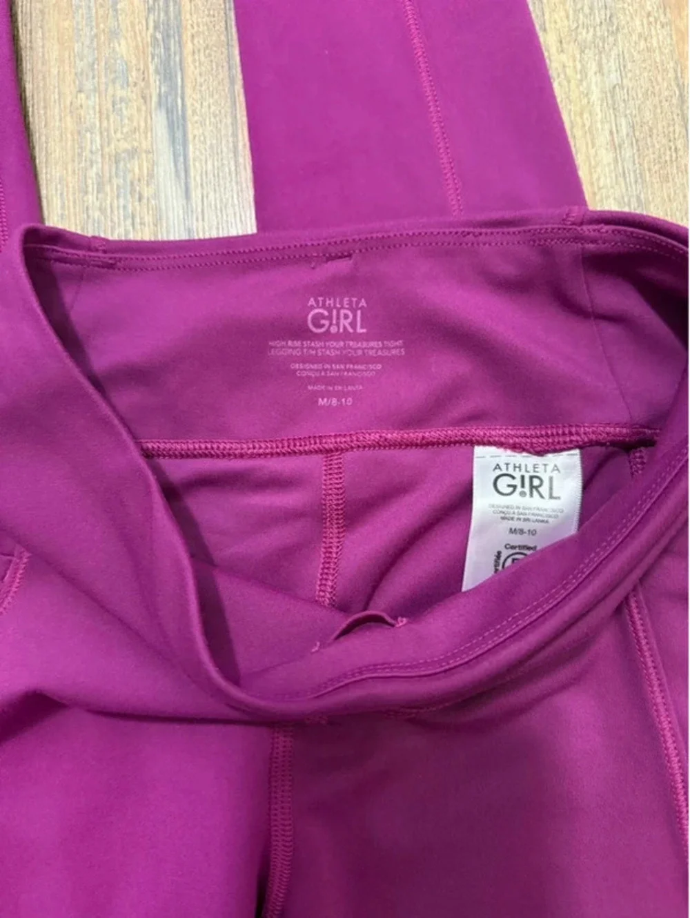 Athleta girl leggings size medium
